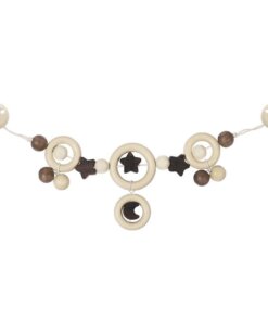 Kinderwagenkette Mond und Sterne