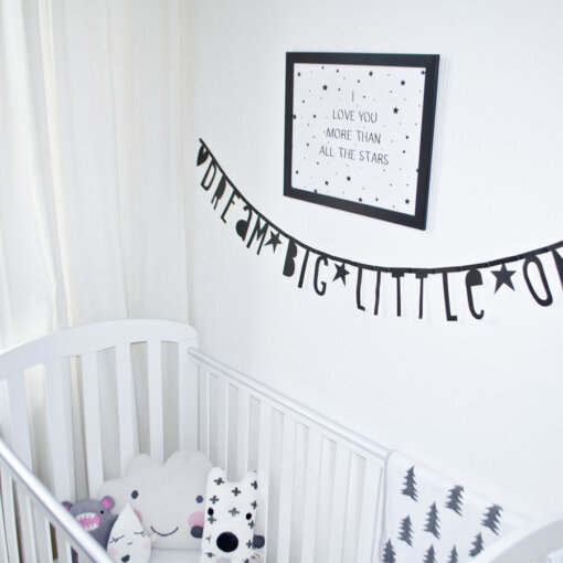 Letter Banner schwarz - Image 2