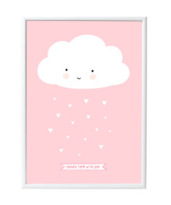 Poster Cloud pink