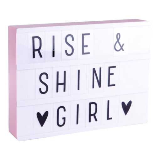 Lightbox A4 rosa