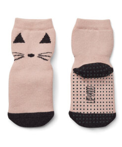 Stoppersocken cat rose