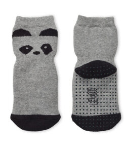 Stoppersocken panda grey