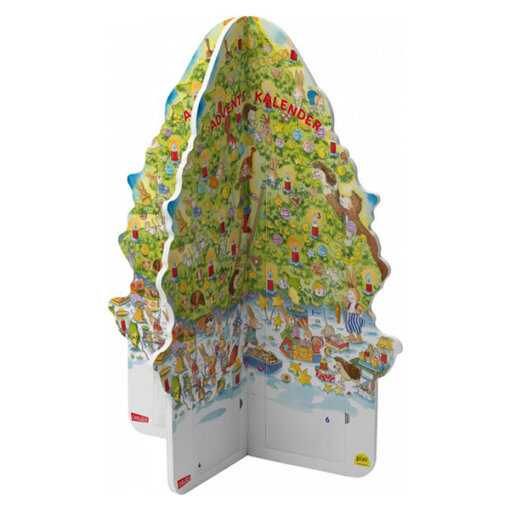 Pixi Adventskalender in Weihnachtsbaumform
