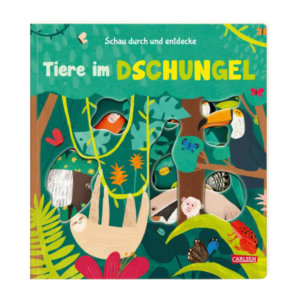 Kinderbuch Schau durch und entdecke: Tiere im Dschungel