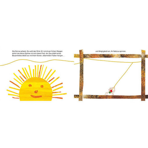 Pappbuch Die kleine Spinne spinnt und schweigt - Image 2