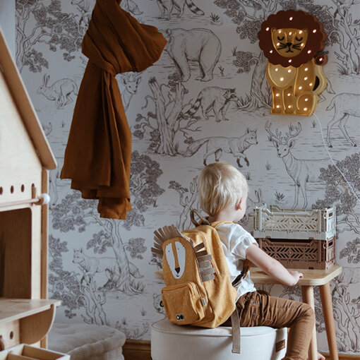 Little Lights - Lampe aus Holz Löwe - Image 3