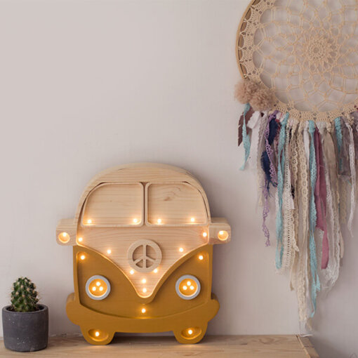 Little Lights - Lampe aus Holz Van - Image 2