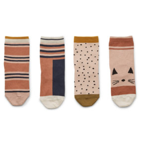 Liewood - Socken rosa mix, 4er Set