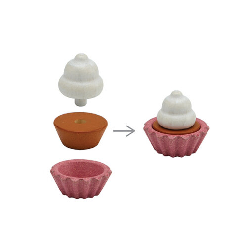 Plan Toys - Cupcakes Backset - Image 2