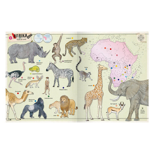 Kinderbuch - Mein großer Tieratlas - Image 2