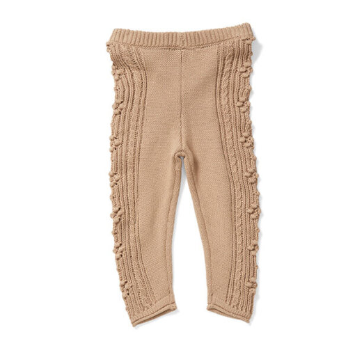 Konges Sløjd - Cabby Strickhose, Beige