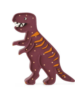 Little Lights - Lampe Dino T-Rex, Aubergine