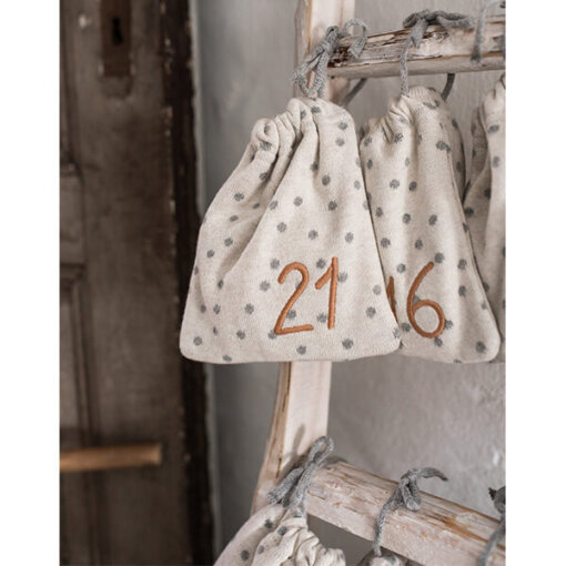Ava&Yves - Adventskalender-Säckchen aus Bio-Baumwolle - Image 3