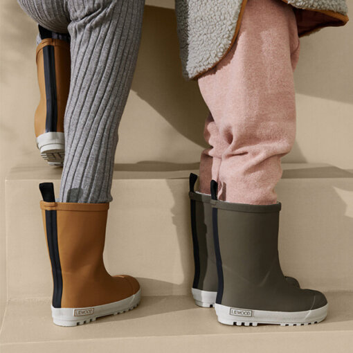 Liewood - Mason Thermo-Gummistiefel aus Naturkautschuk karamell - Image 3